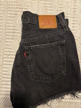 Levi Distressed Women’s Denim Shorts